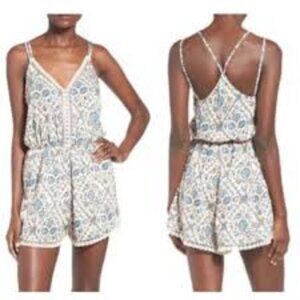 Astr The Label Floral Romper